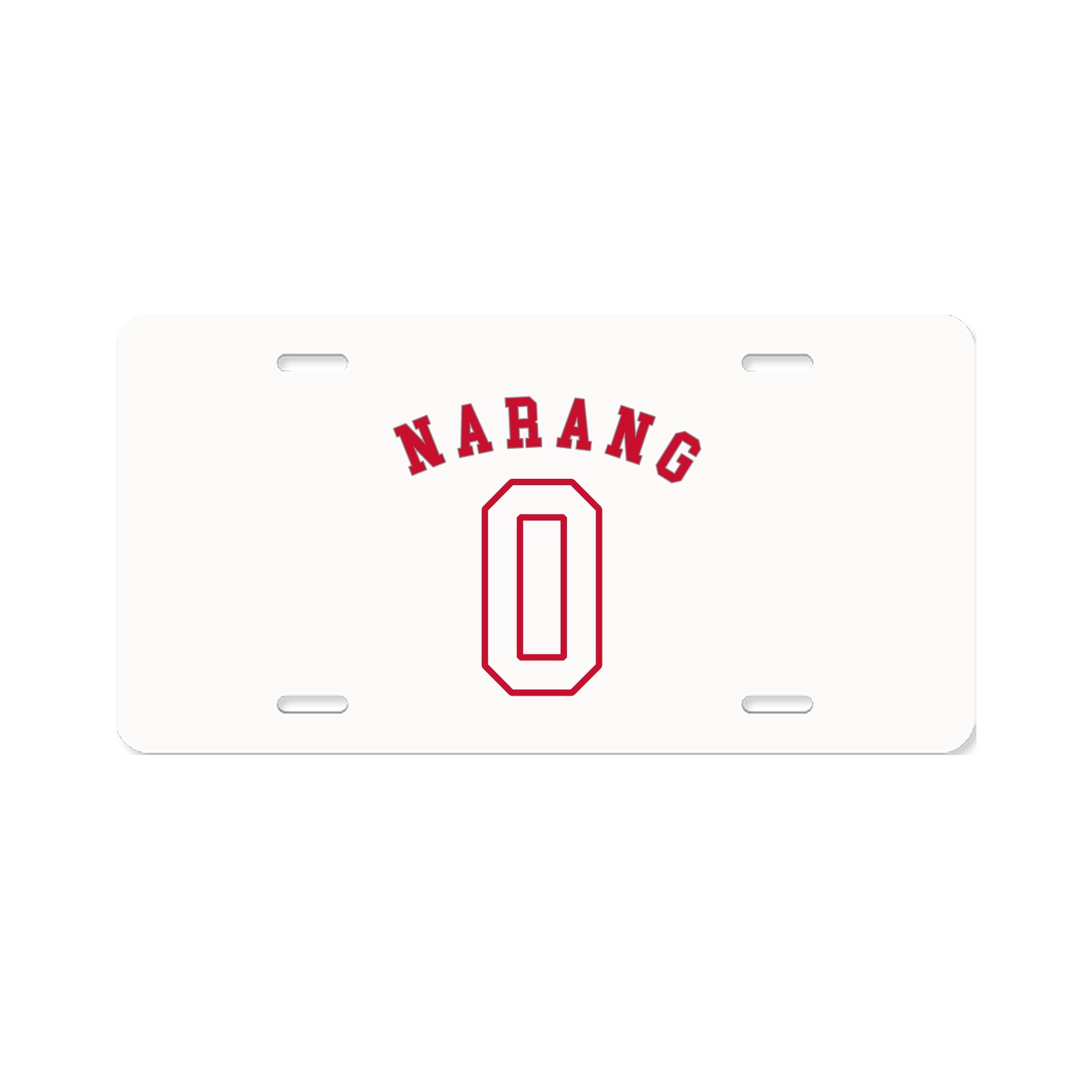 License Plate — Shirsey Arch in Classic