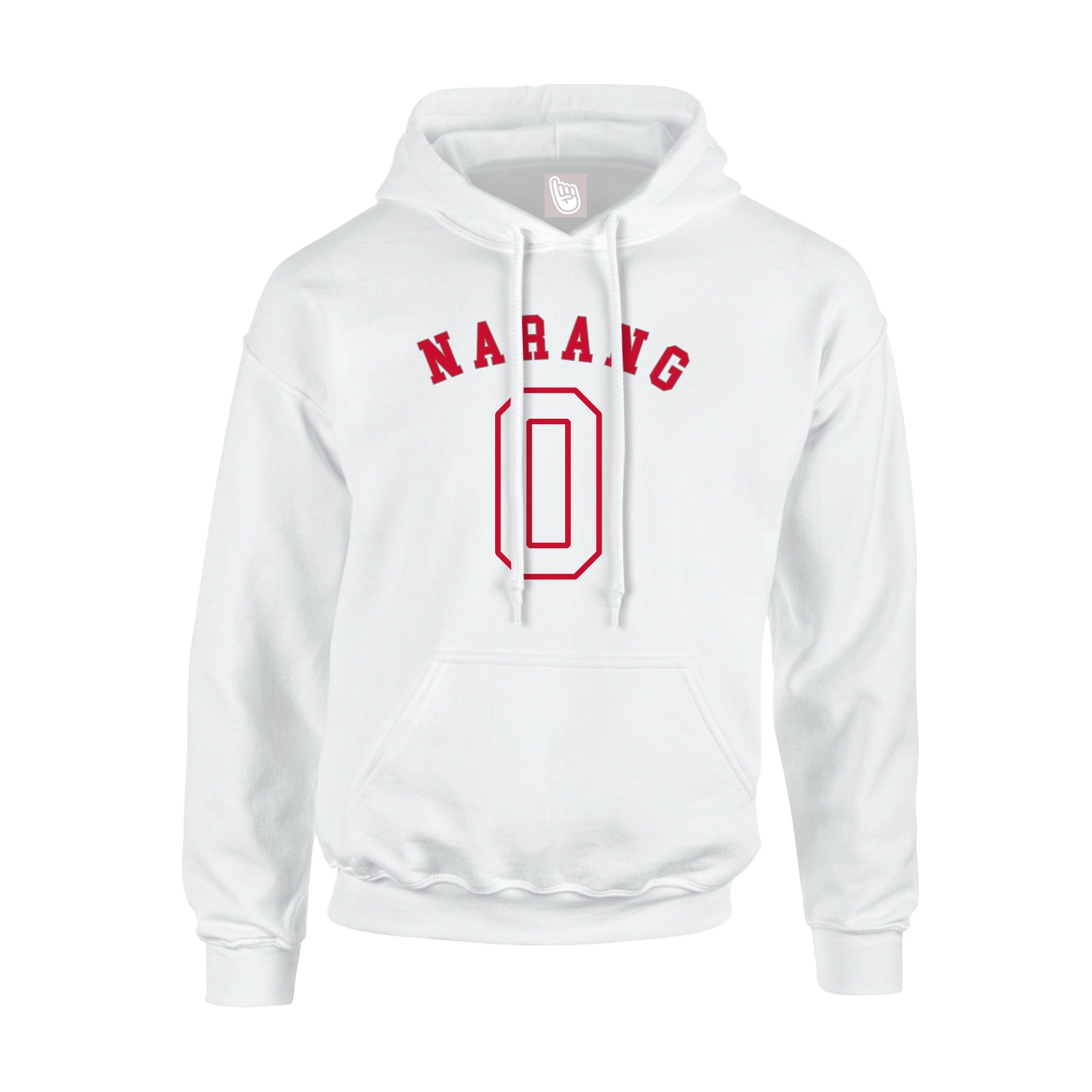 Hoodie — Shirsey Arch in White