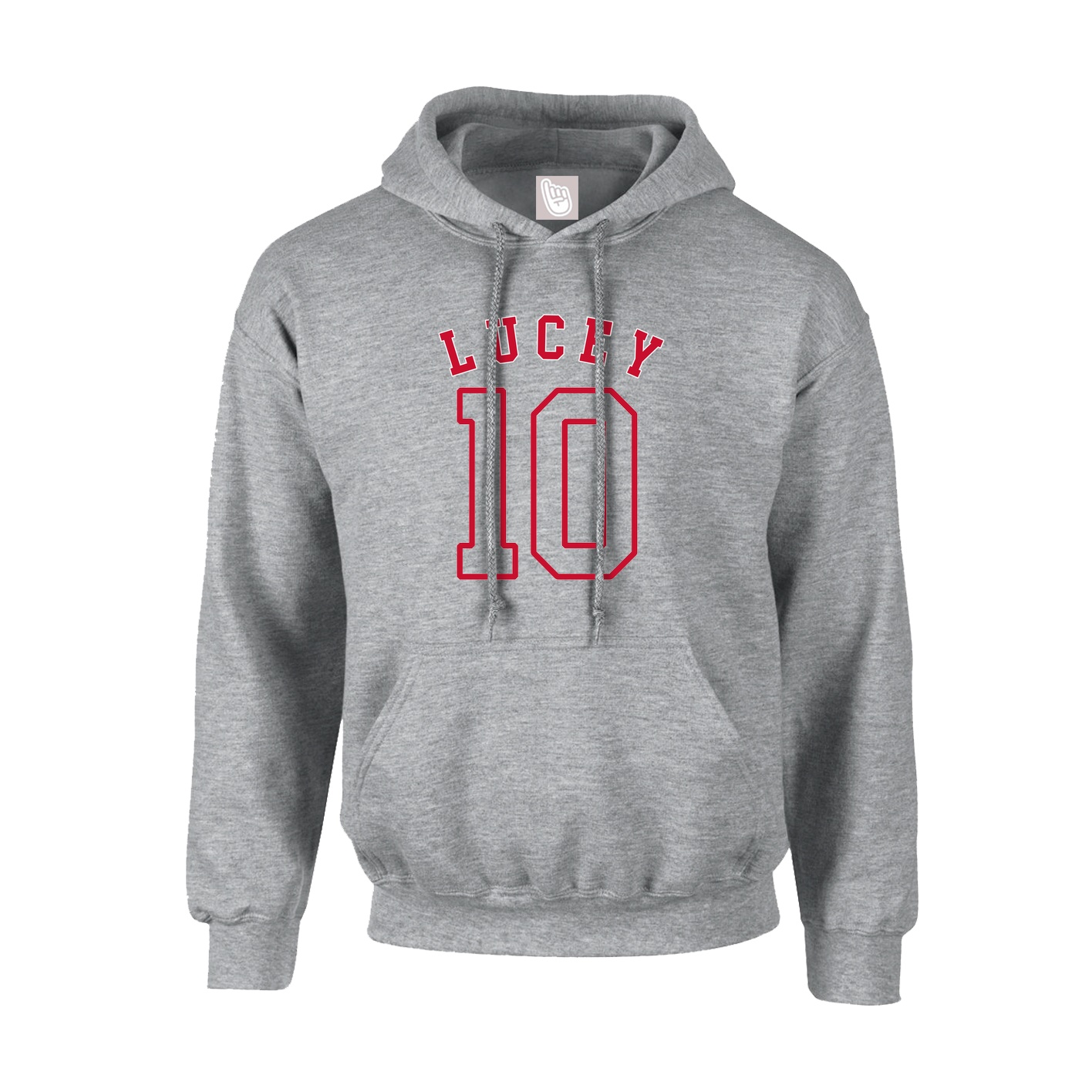 Youth Hoodie — Shirsey Arch in Grey