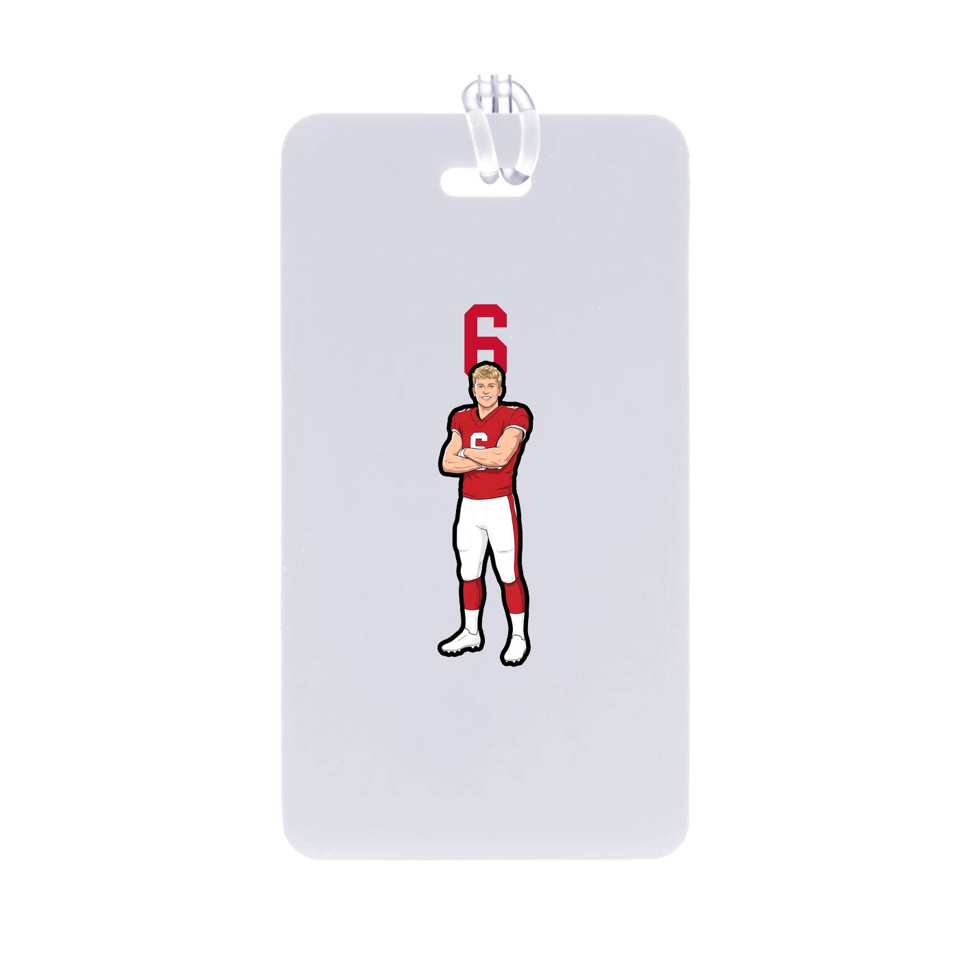 Bag Tag — Number Top in Classic