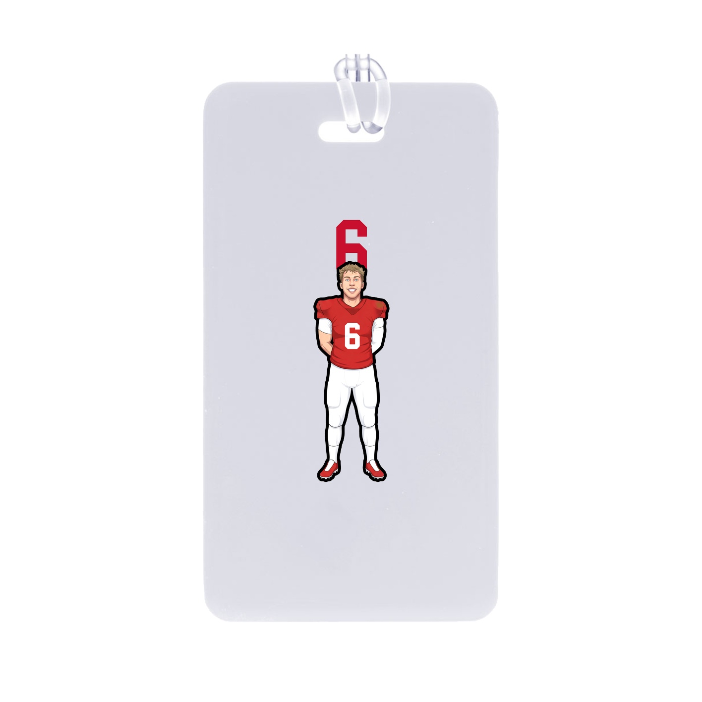 Bag Tag — Number Top in Classic