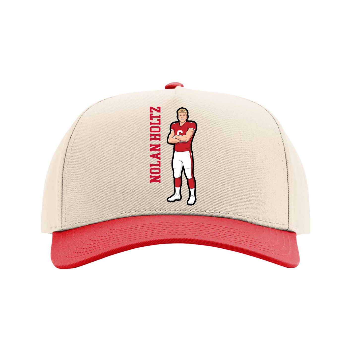 Full Fabric Five-Panel Champ Cap