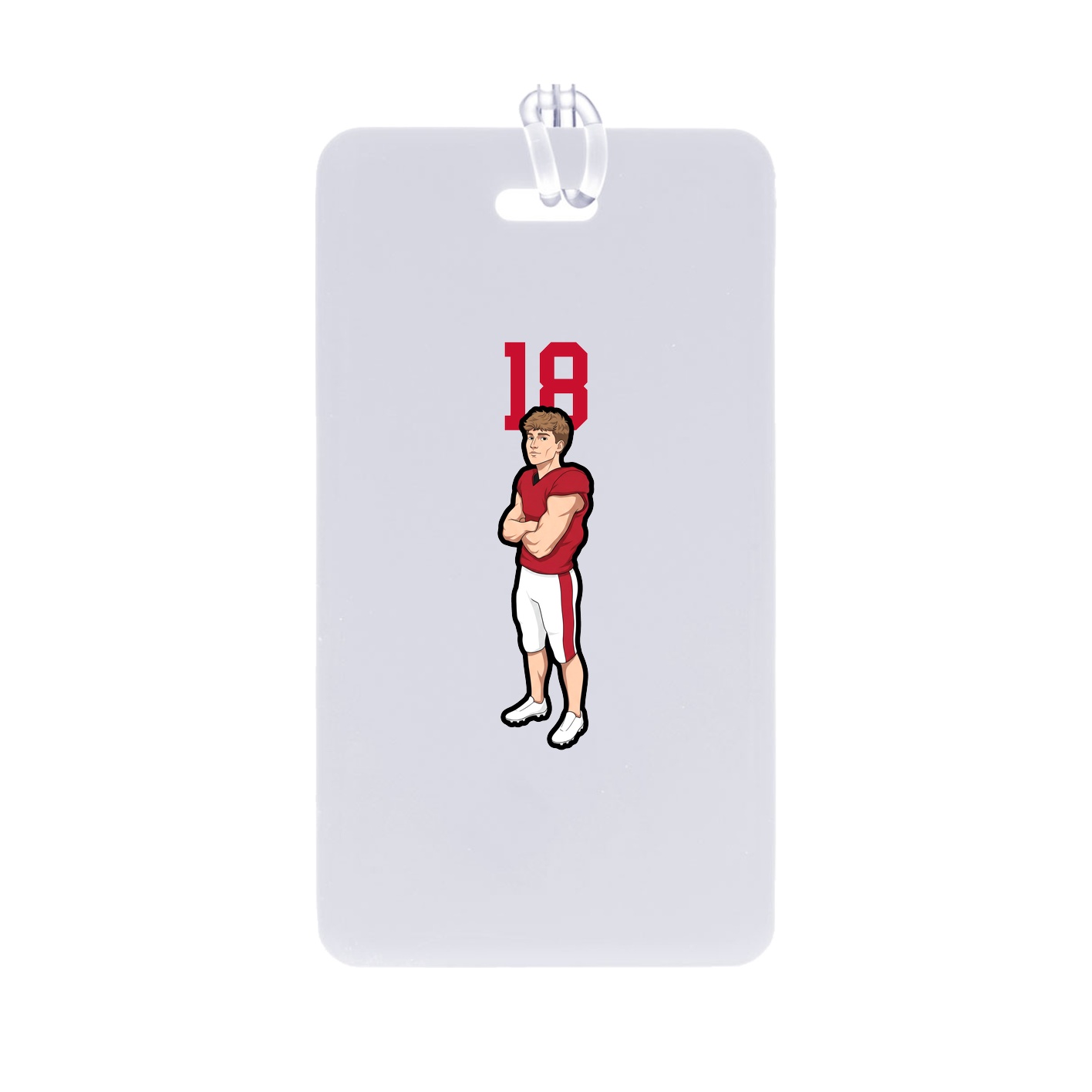 Bag Tag — Number Top in Classic