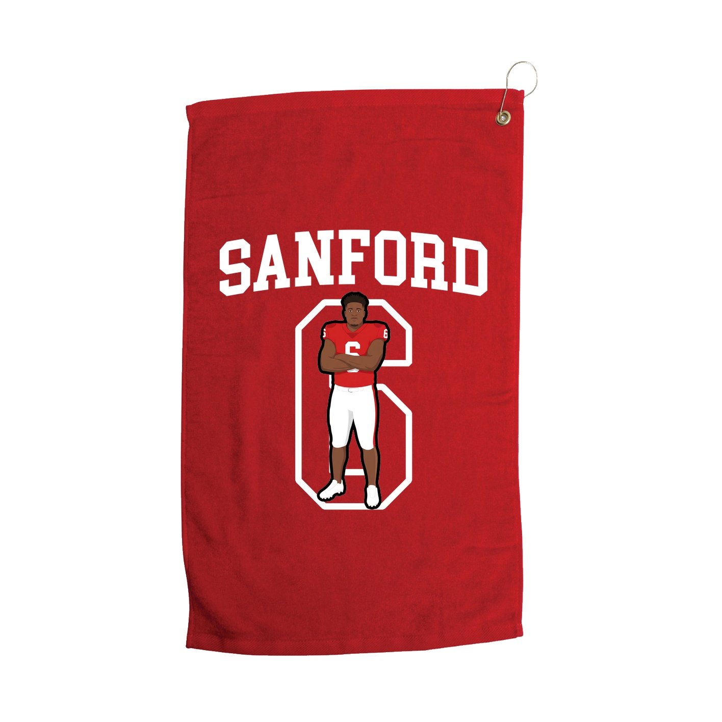Golf Towel — Shirsey in Red
