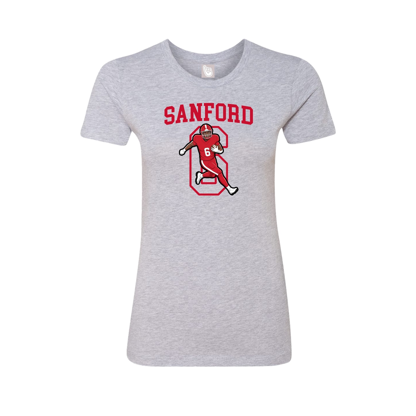 Fitted Women's Tee — Shirsey in Grey