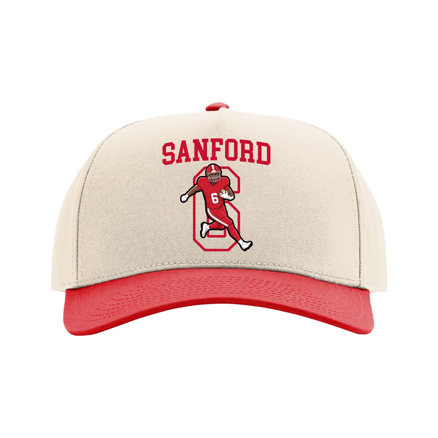 Full Fabric Five-Panel Champ Cap