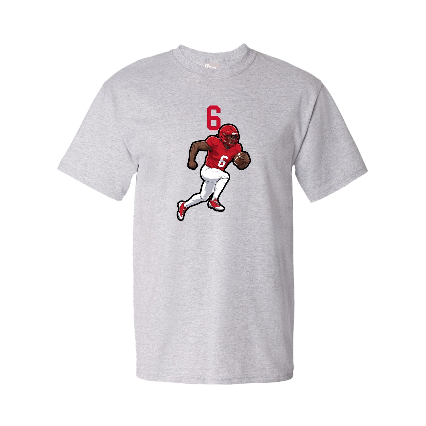 Tee — Number Top in Grey