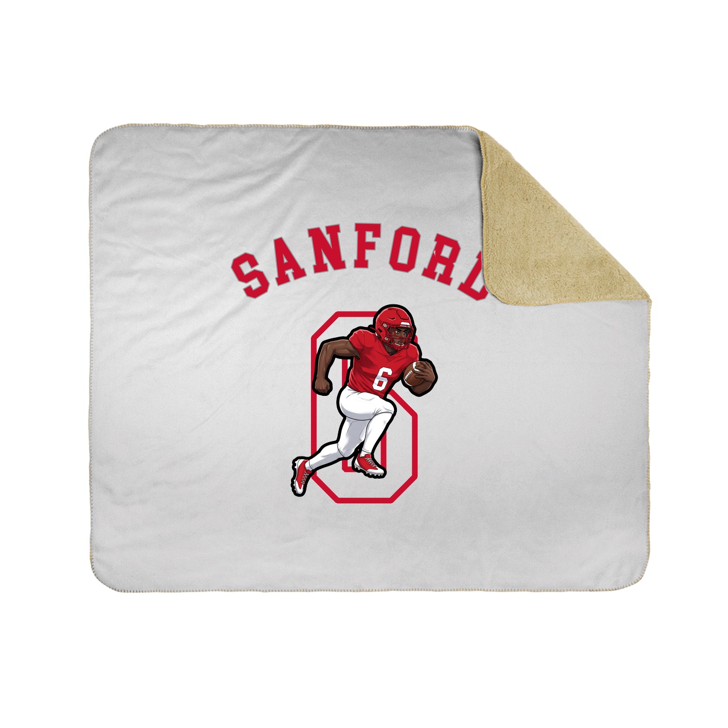 Throw Blanket — Shirsey Arch in White