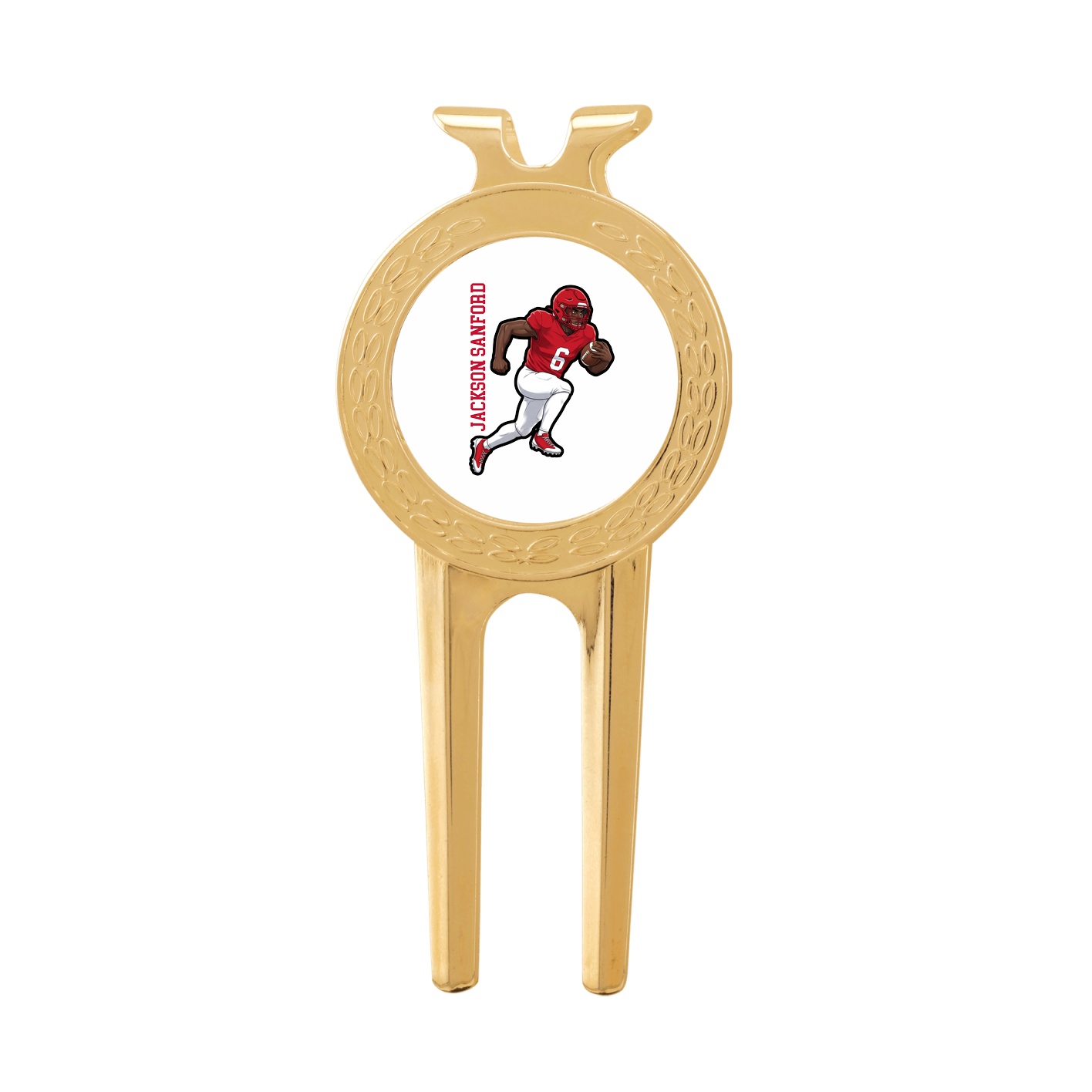 Divot Tool with Ball Marker — Name Vertical in Classic