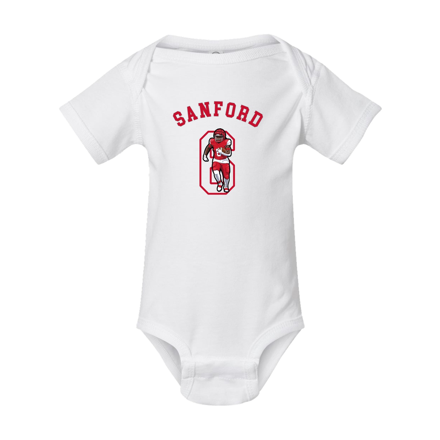 Baby Onesie — Shirsey Arch in White