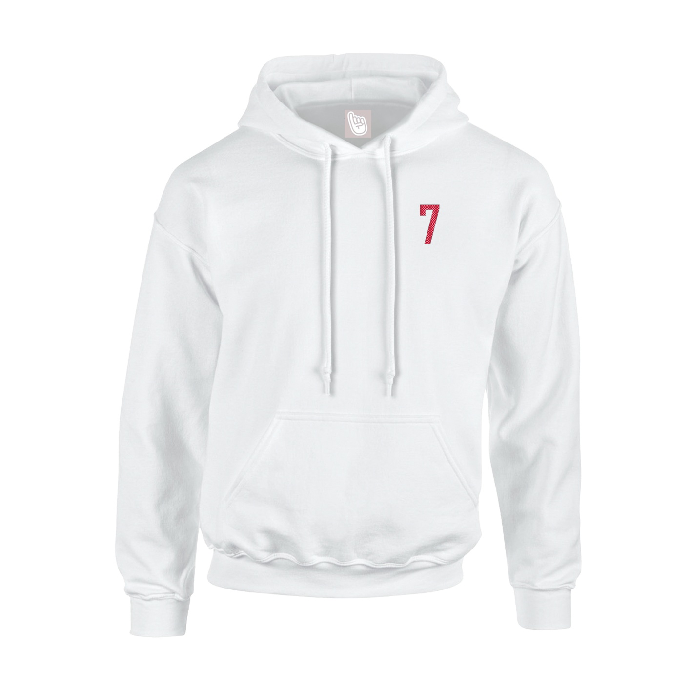 Youth Hoodie — Front Shirsy in White
