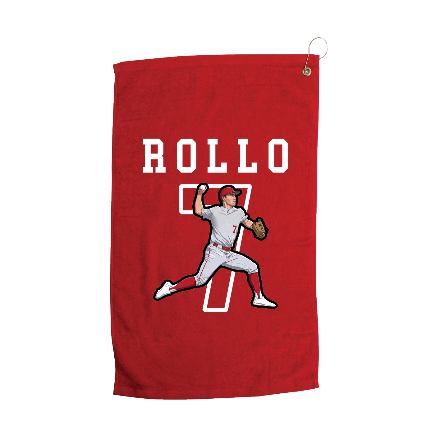 Golf Towel — Shirsey in Red
