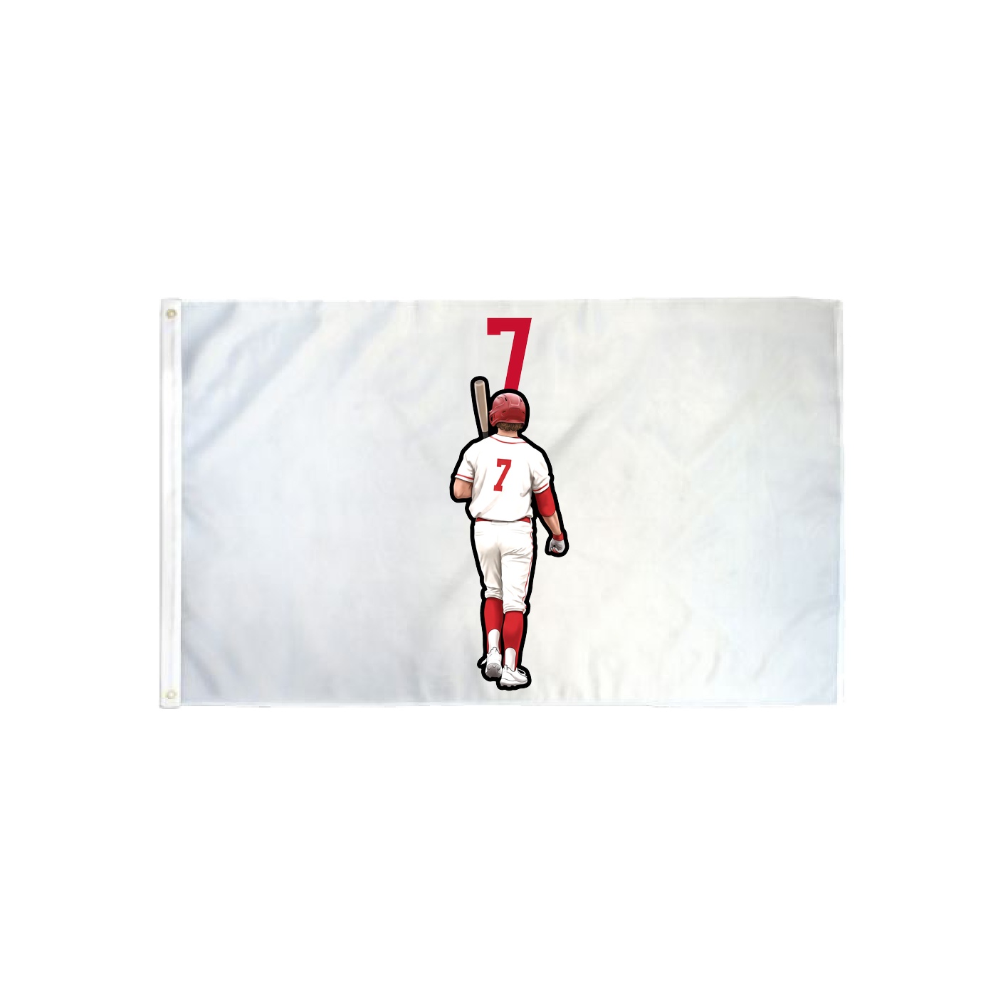 3x5 Flag — Number Top in Classic