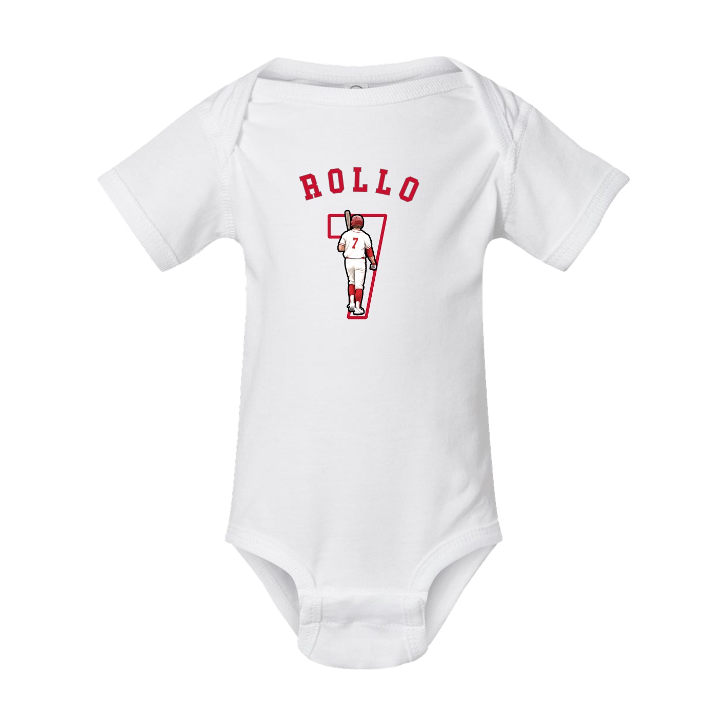 Baby Onesie — Shirsey Arch in White
