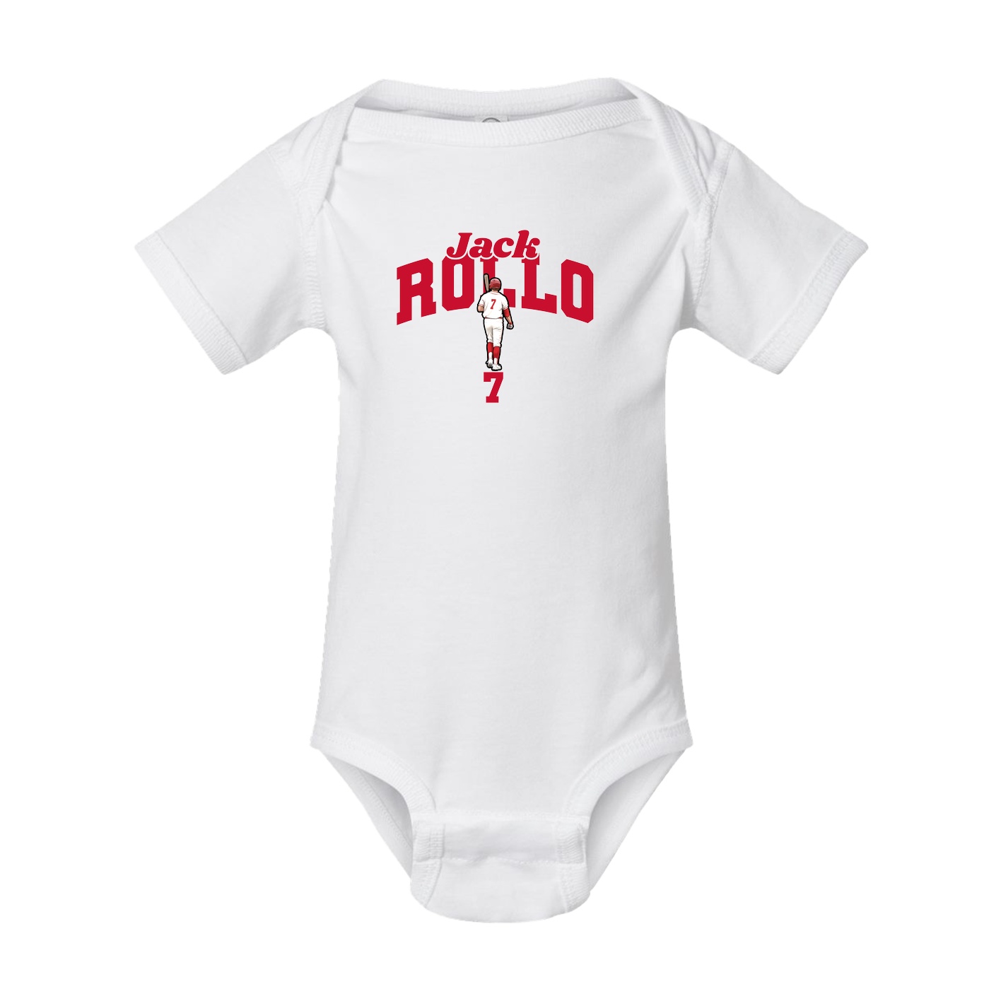 Baby Onesie — Signature Arch in White