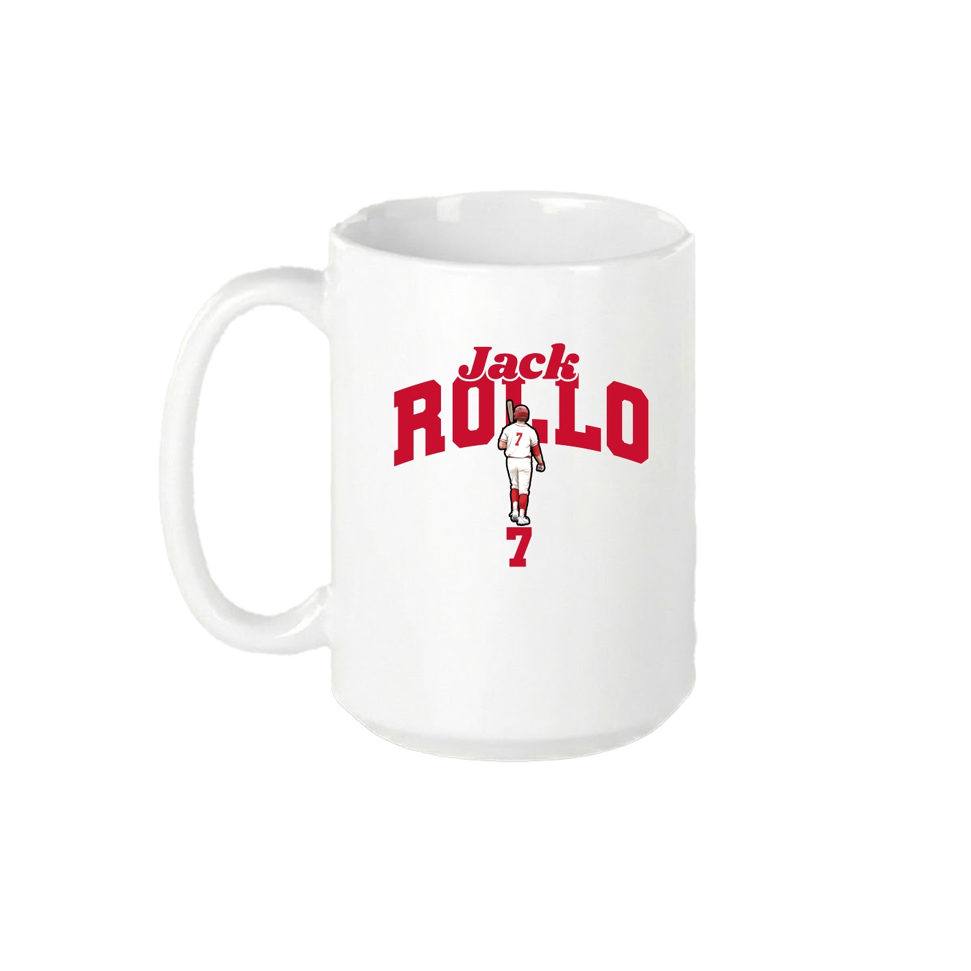15oz Coffee Mug — Signature Arch in White