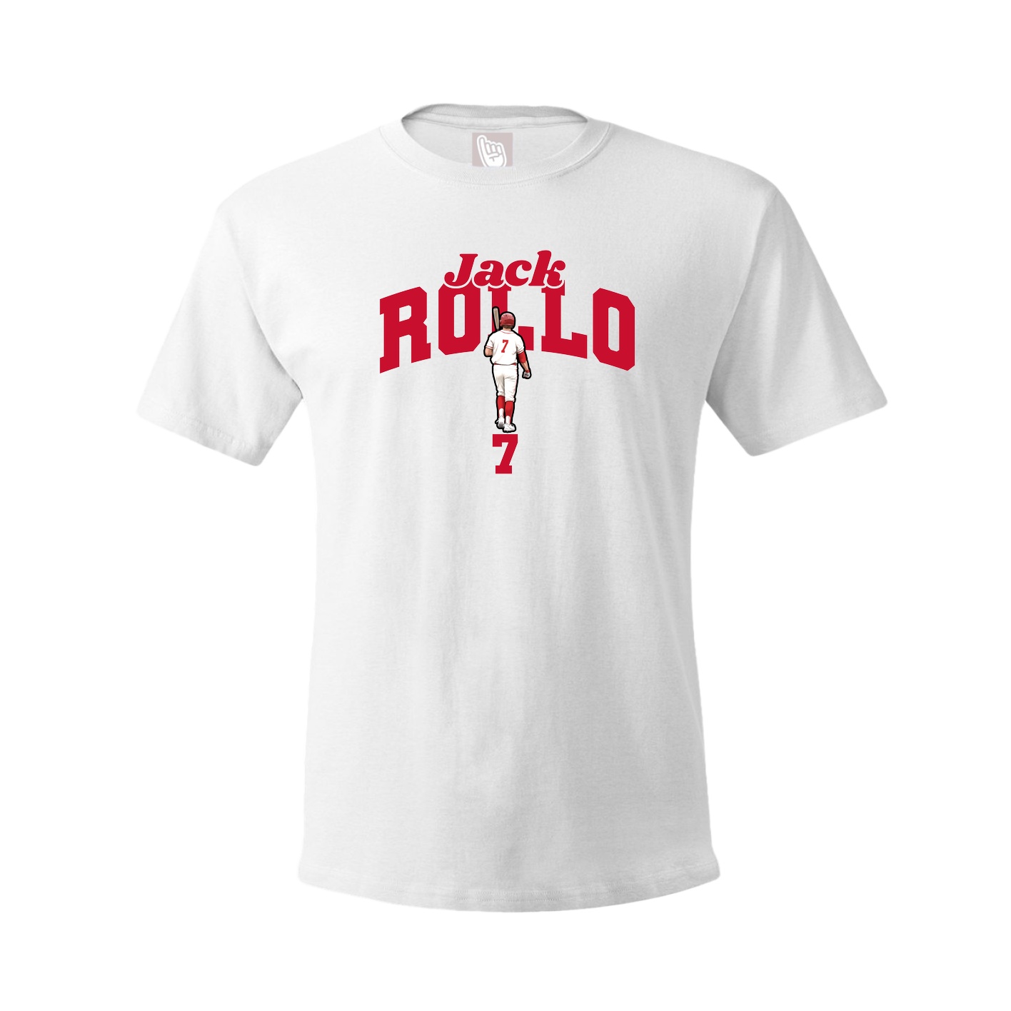Tee — Signature Arch in White