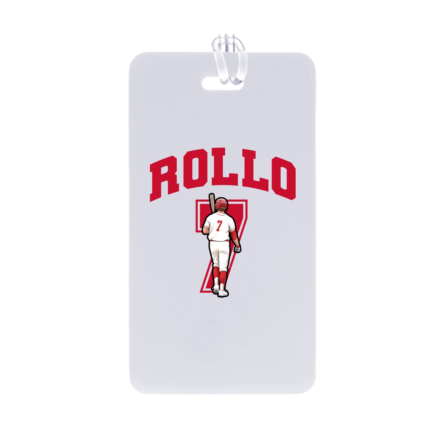 Bag Tag — Number in Classic