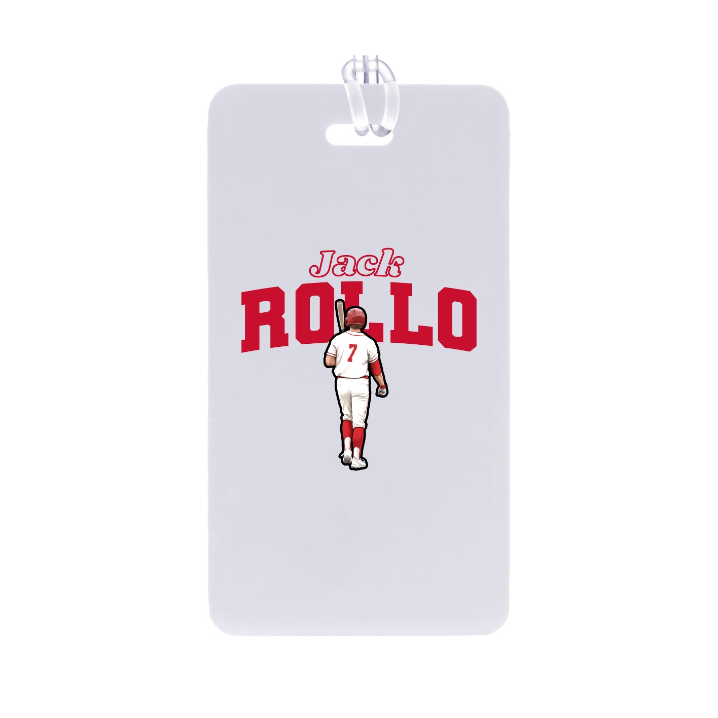 Bag Tag — Name Arch in Classic