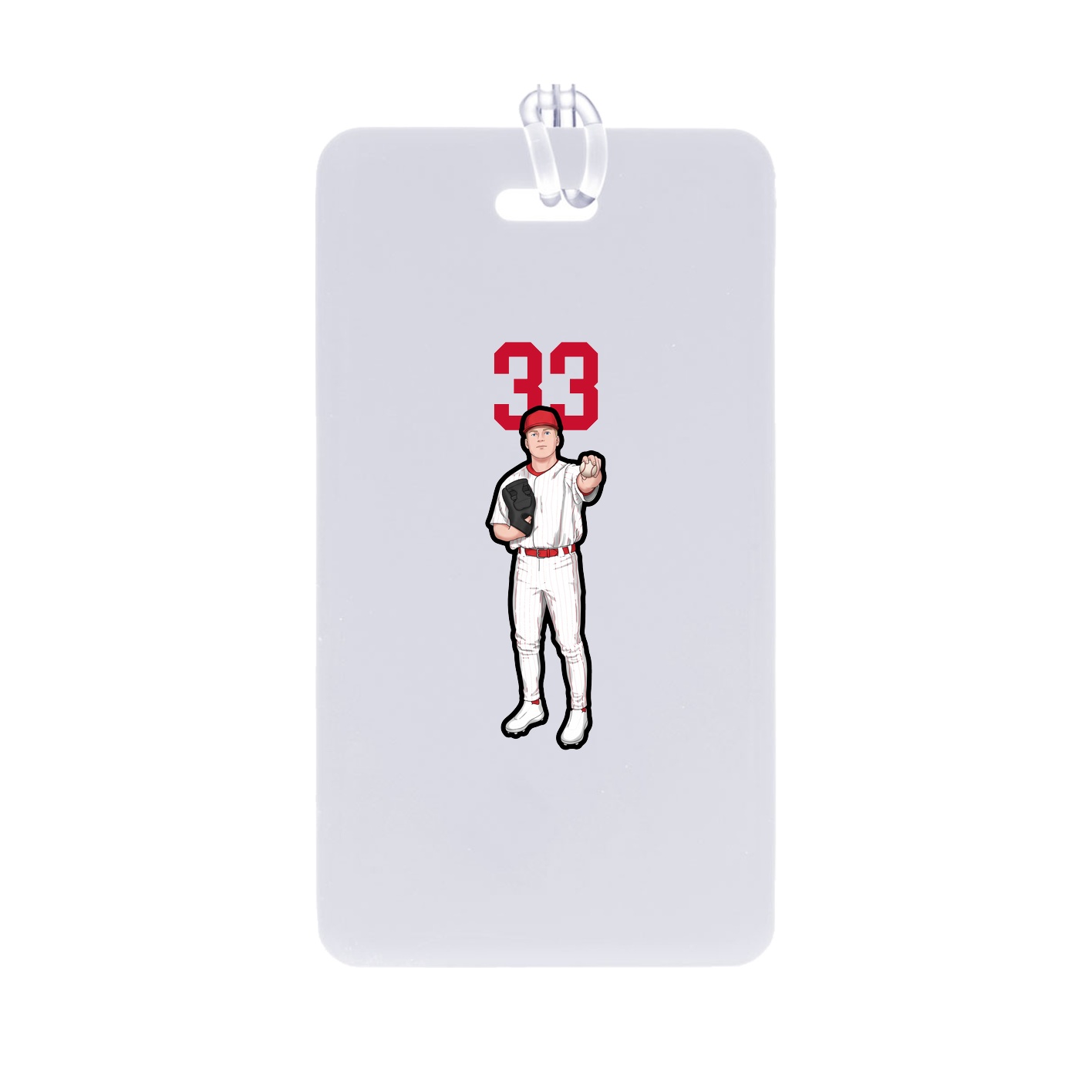 Bag Tag — Number Top in Classic