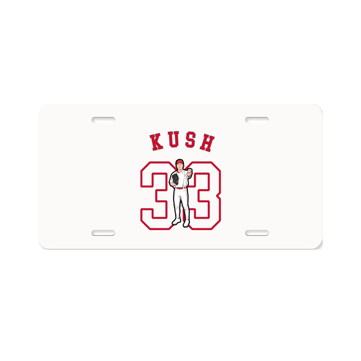 License Plate — Shirsey Arch in Classic