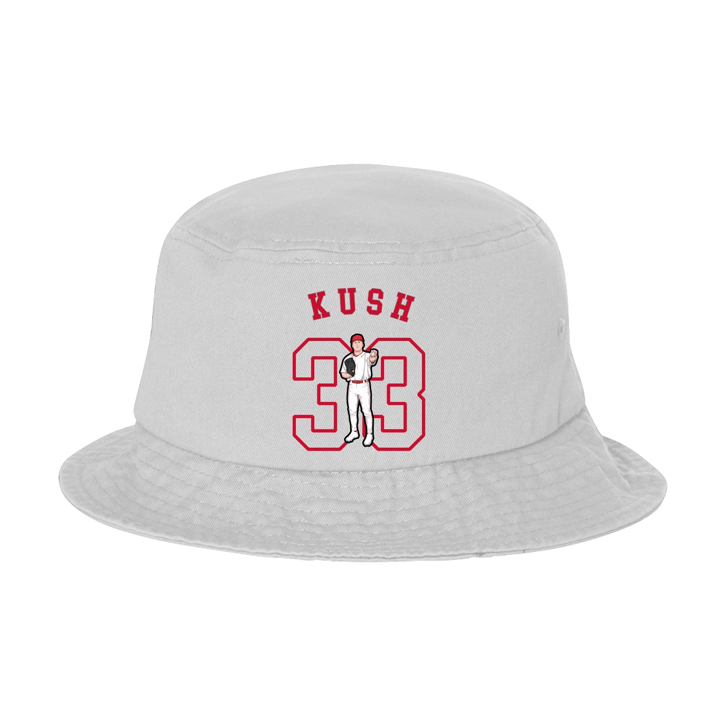 Bucket Cap — Shirsey Arch in White