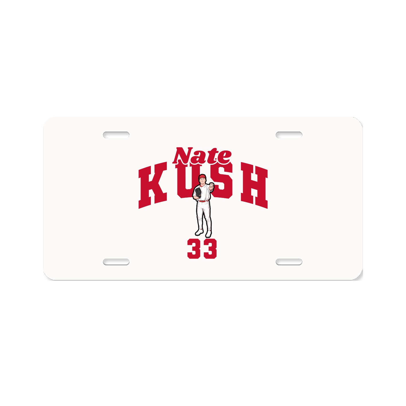 License Plate — Signature Arch in Classic