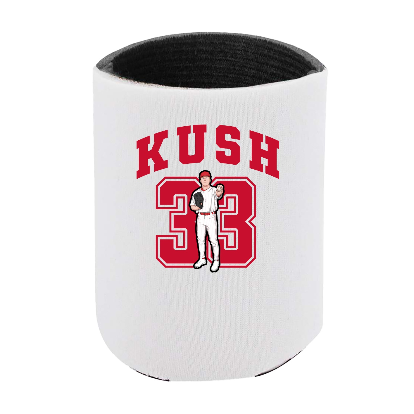 Can Holder — Number in White