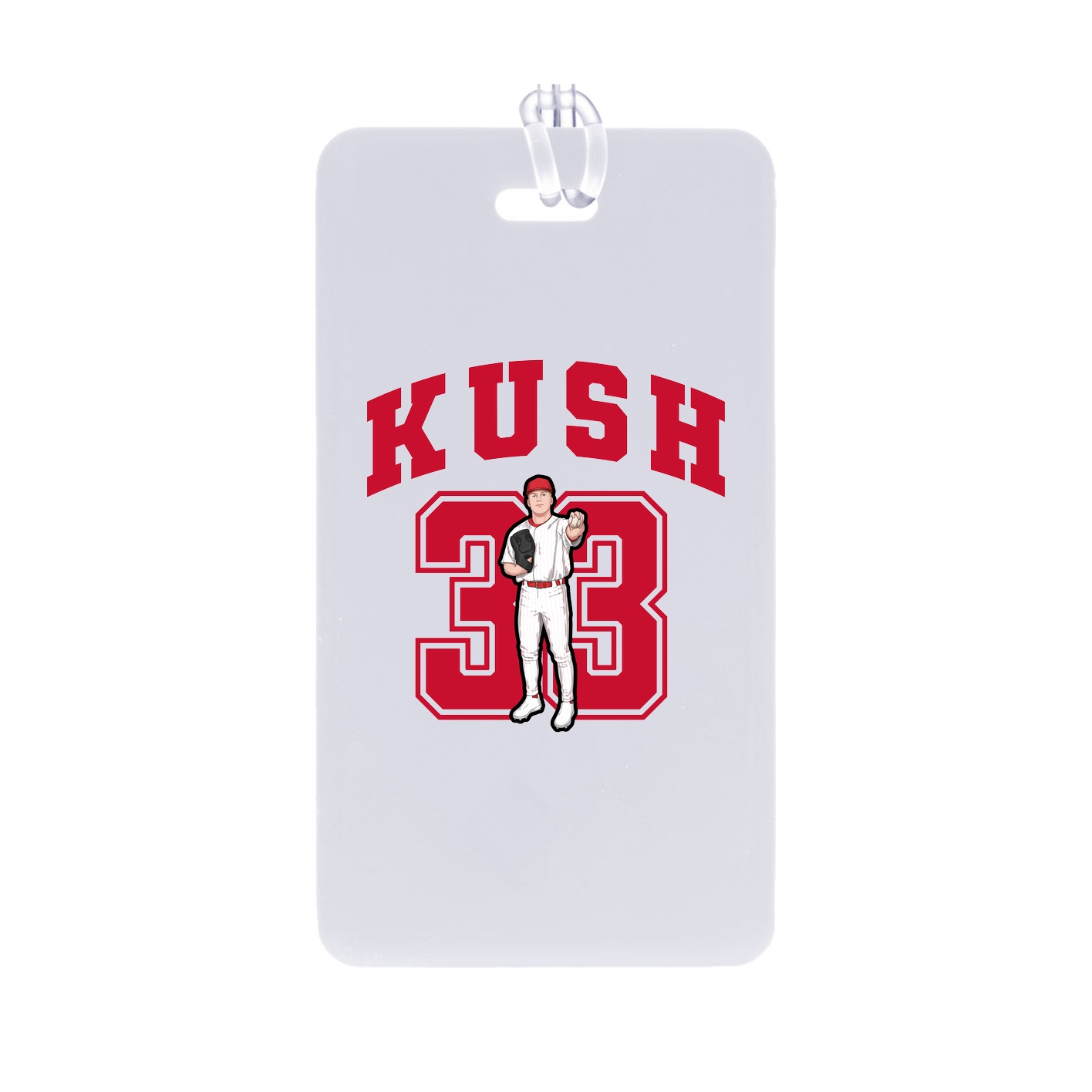 Bag Tag — Number in Classic