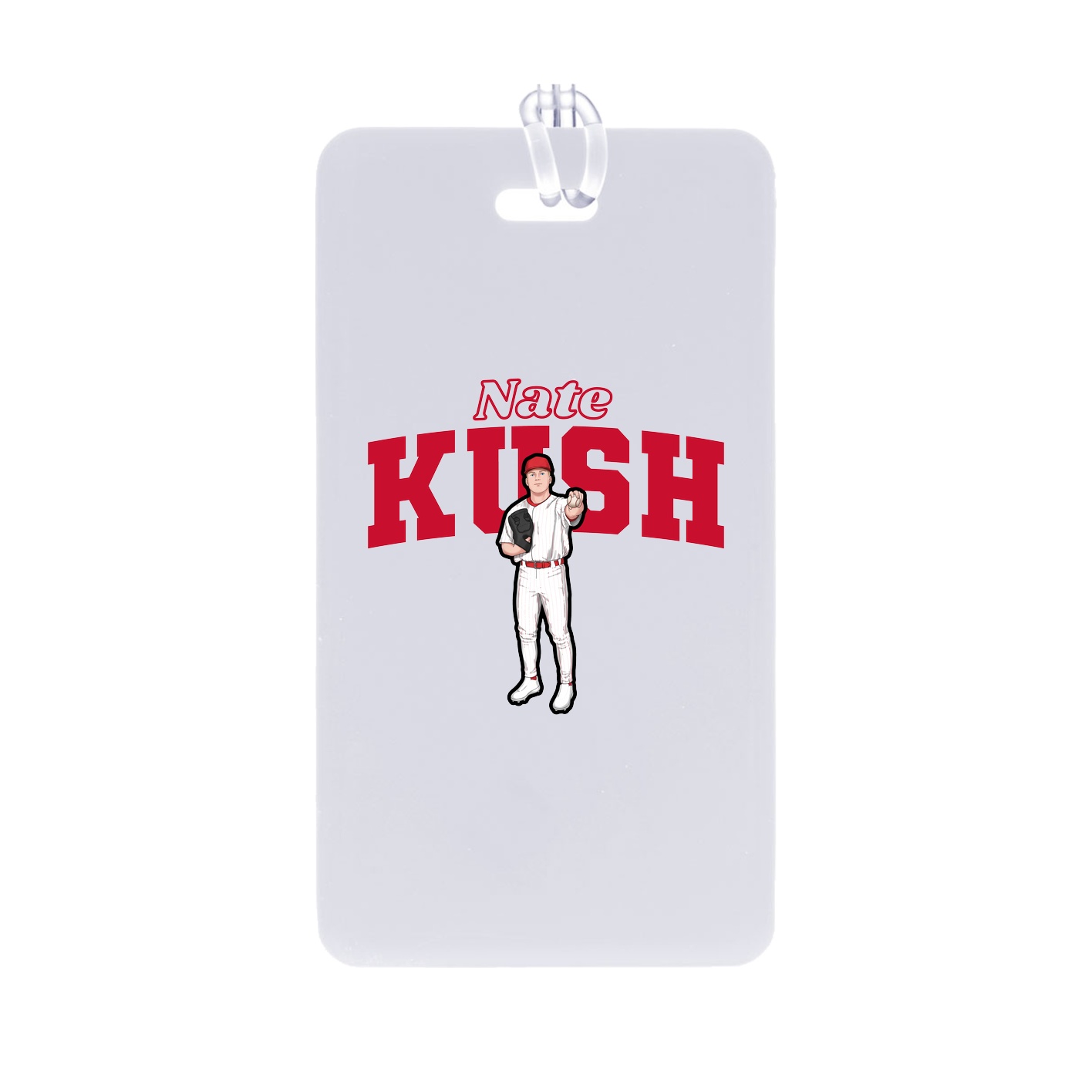 Bag Tag — Name Arch in Classic