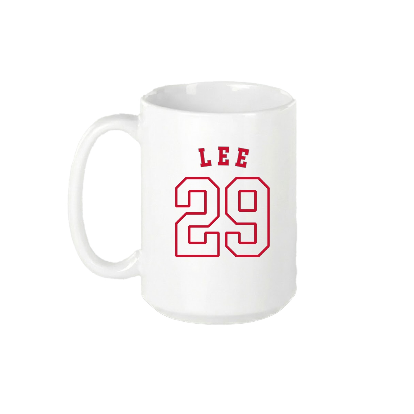 15oz Coffee Mug — Shirsey Arch in White
