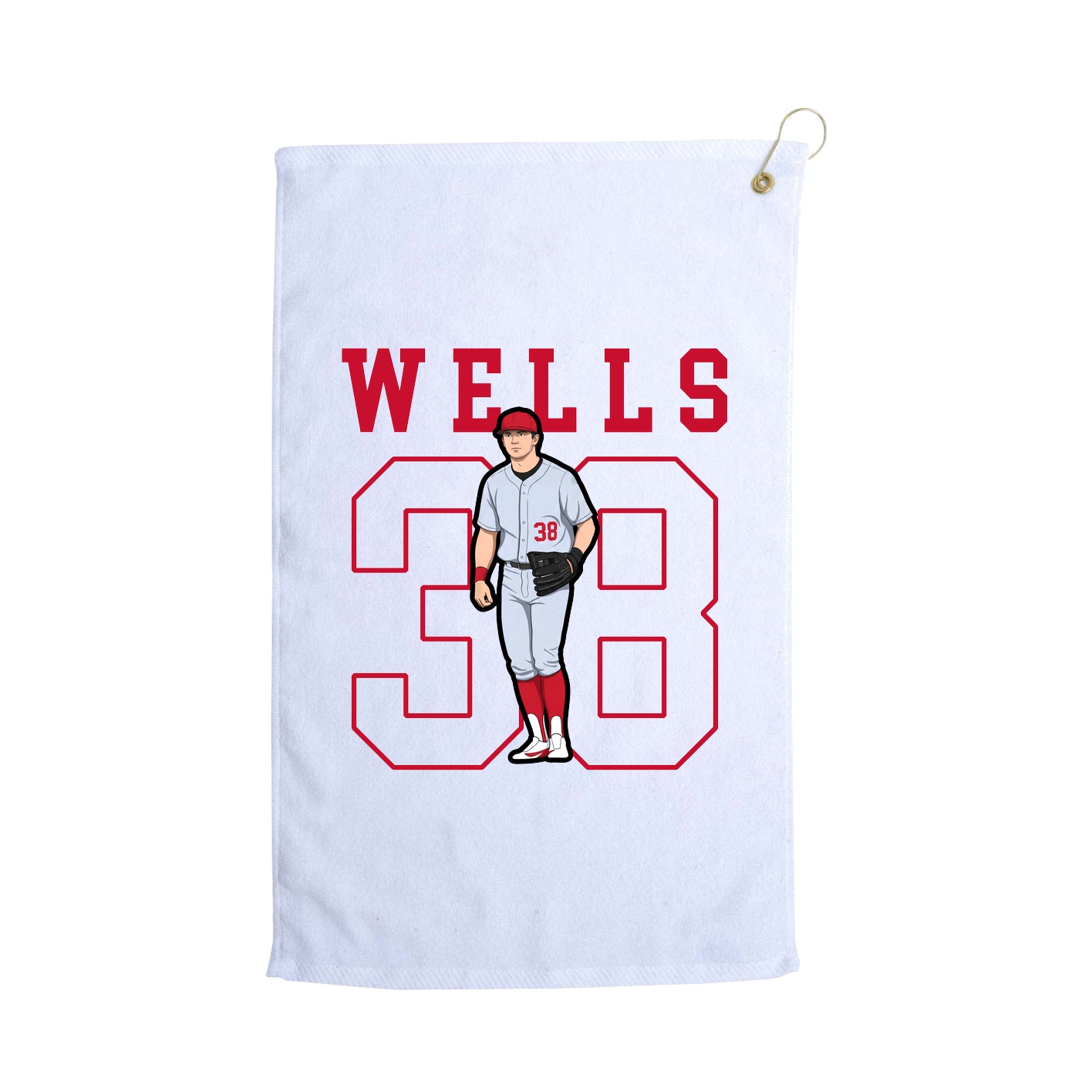 Golf Towel — Shirsey in White