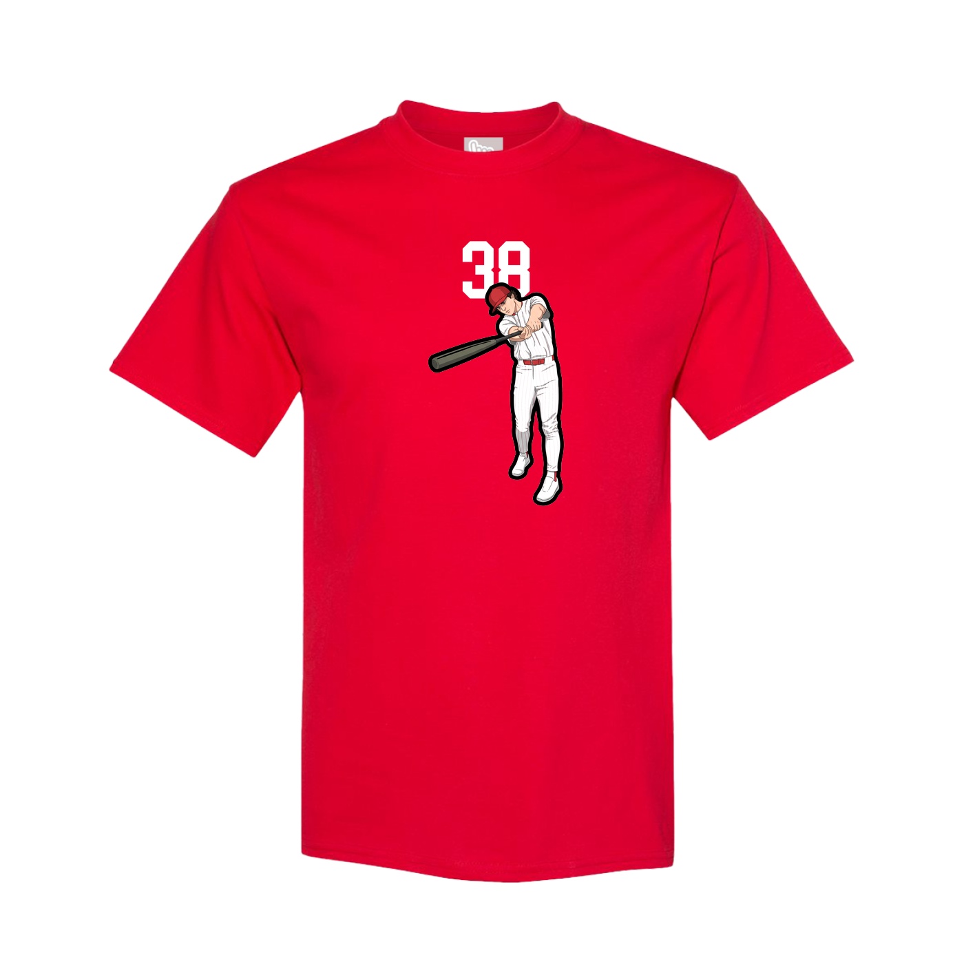 Tee — Number Top in Red