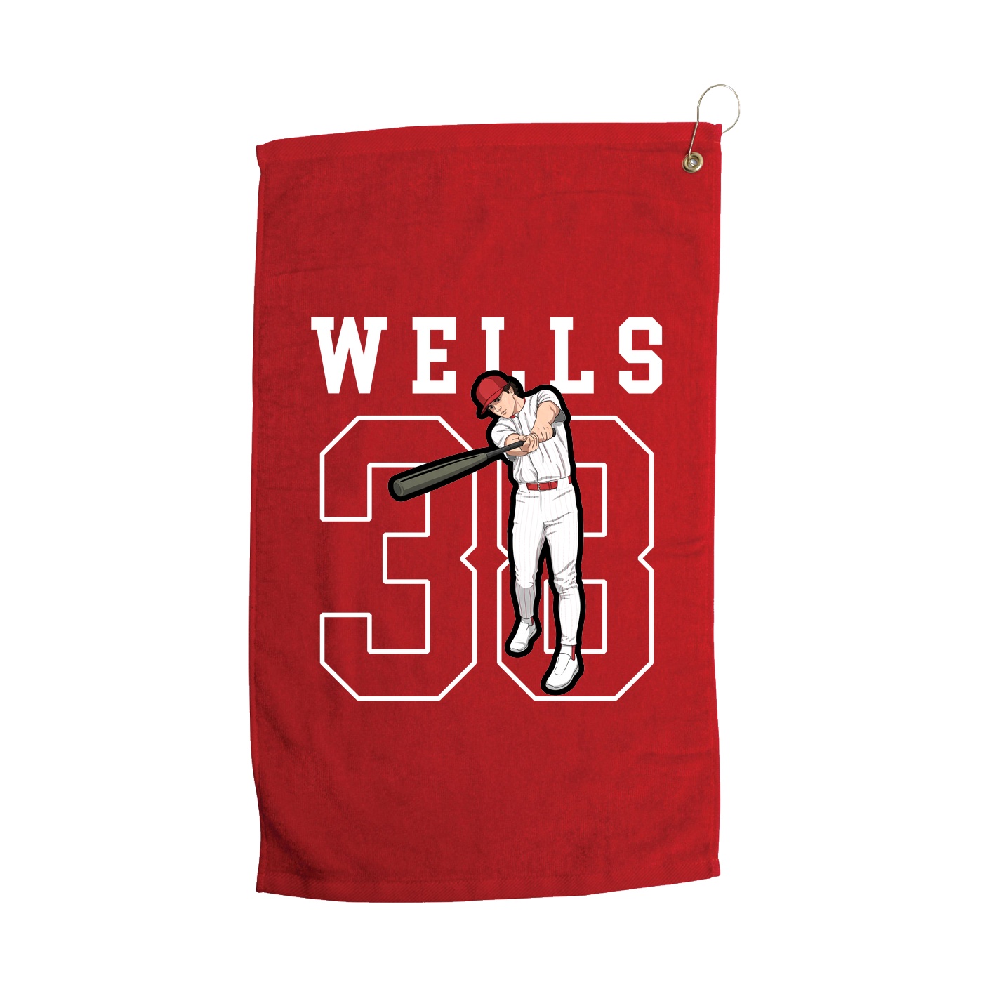 Golf Towel — Shirsey in Red