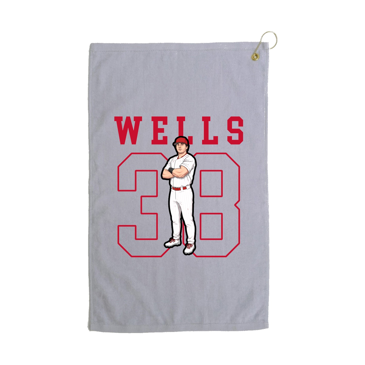 Golf Towel — Shirsey in Grey