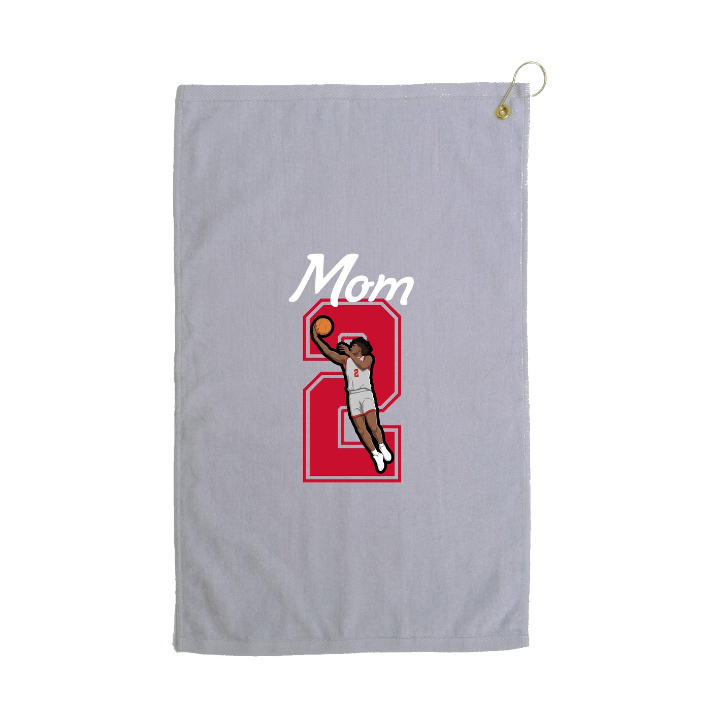 Golf Towel — Mothers Day Shirsey in Grey