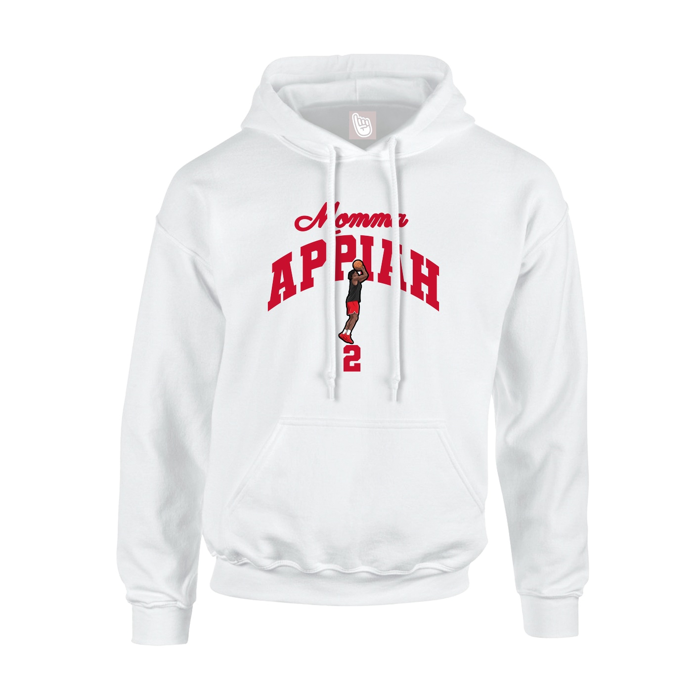 Hoodie — Mothers Day Arch in White