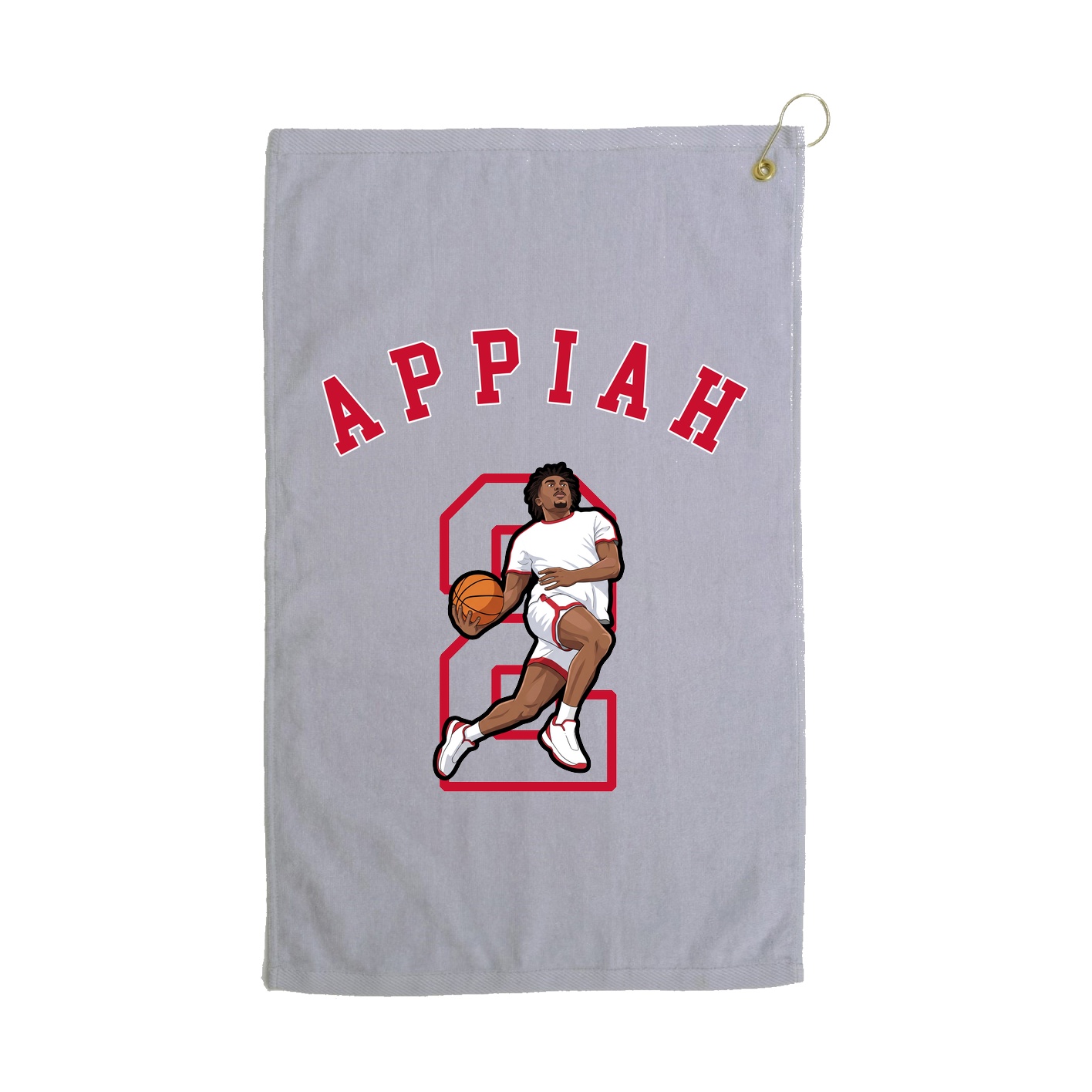 Golf Towel — Shirsey Arch in Grey