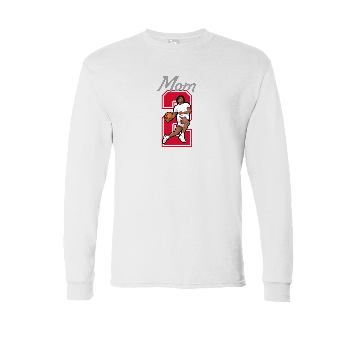 Long Sleeve Tee — Mothers Day Shirsey in White