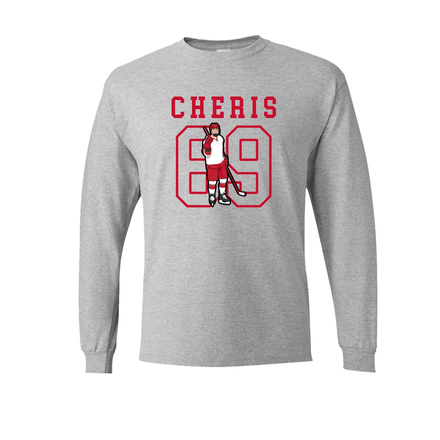 Long Sleeve Tee — Shirsey in Grey