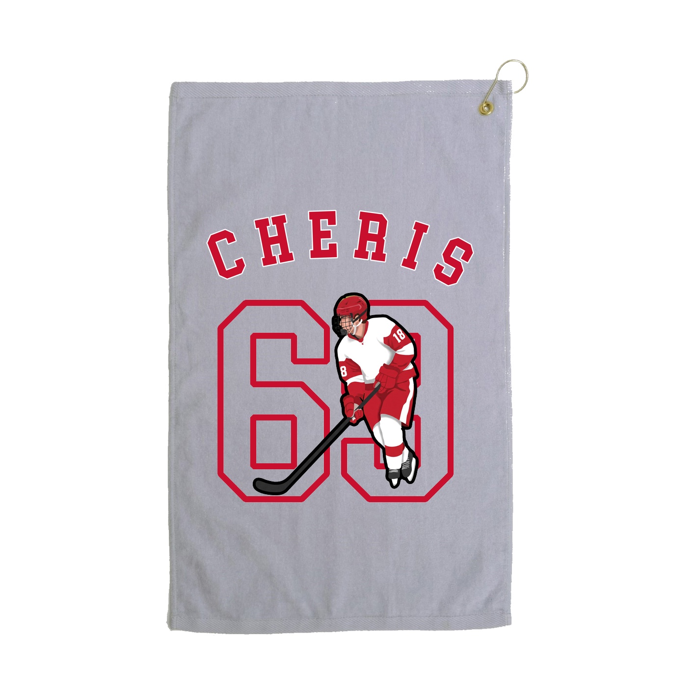 Golf Towel — Shirsey Arch in Grey