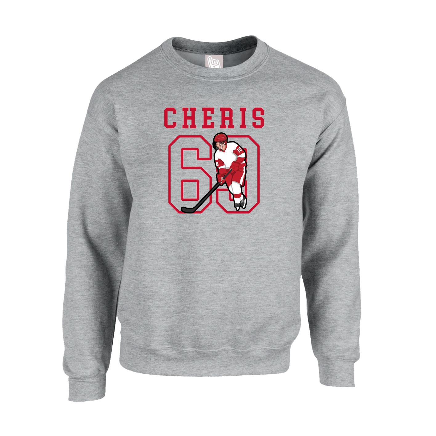 Fleece Crew — Shirsey in Grey