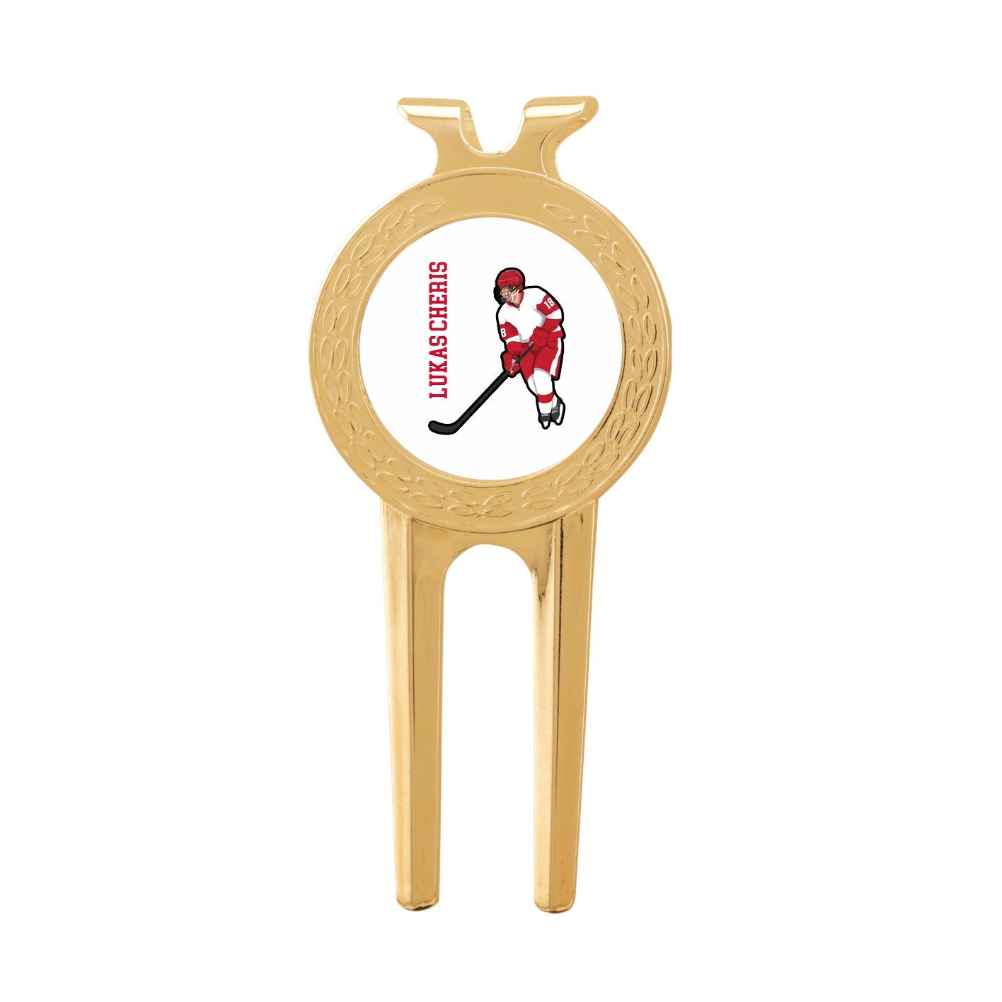 Divot Tool with Ball Marker — Name Vertical in Classic