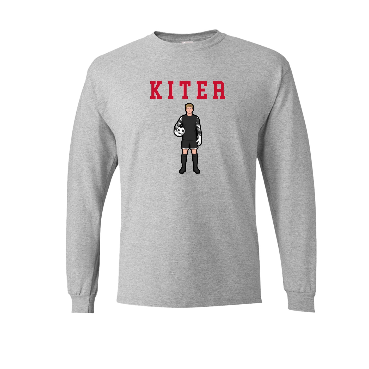 Long Sleeve Tee — Shirsey in Grey
