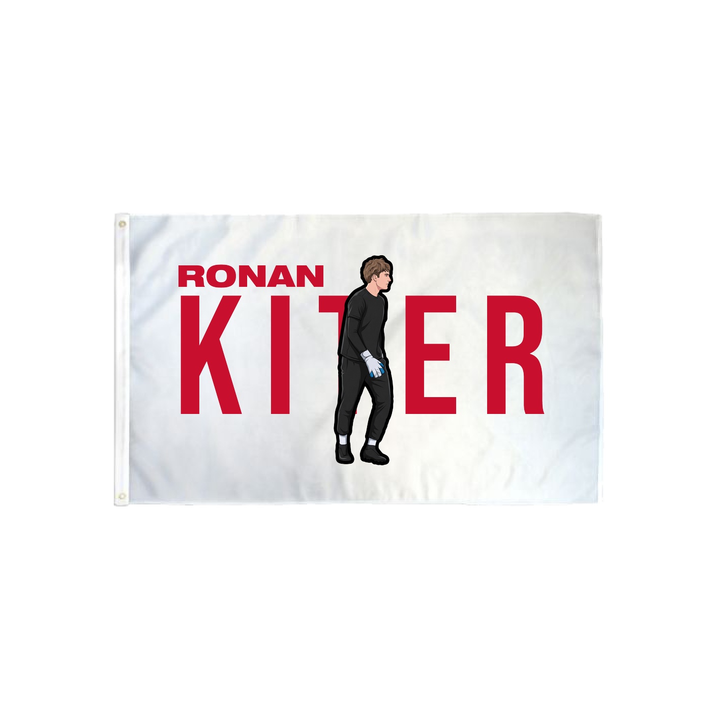 3x5 Flag — Player Name in Classic