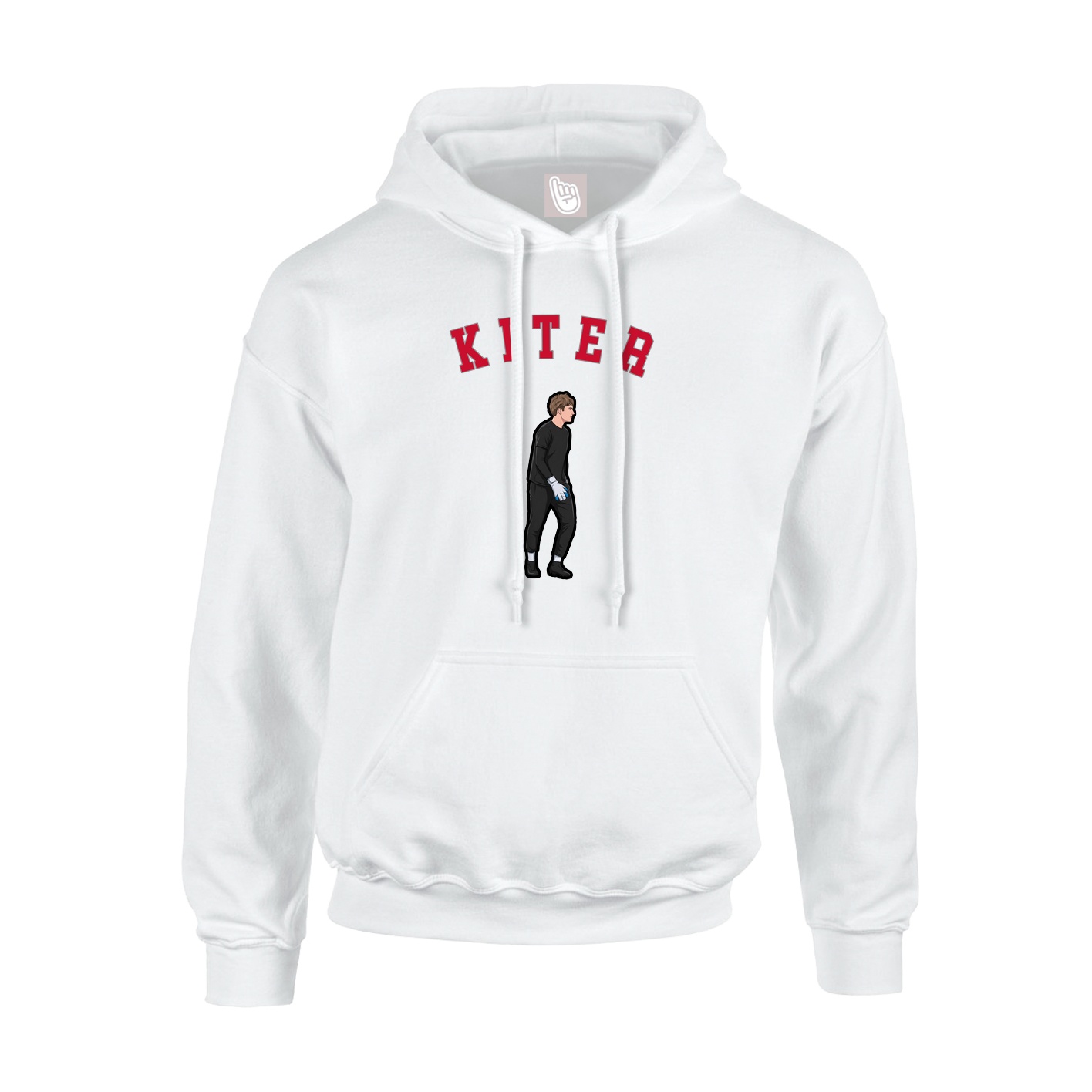 Hoodie — Shirsey Arch in White