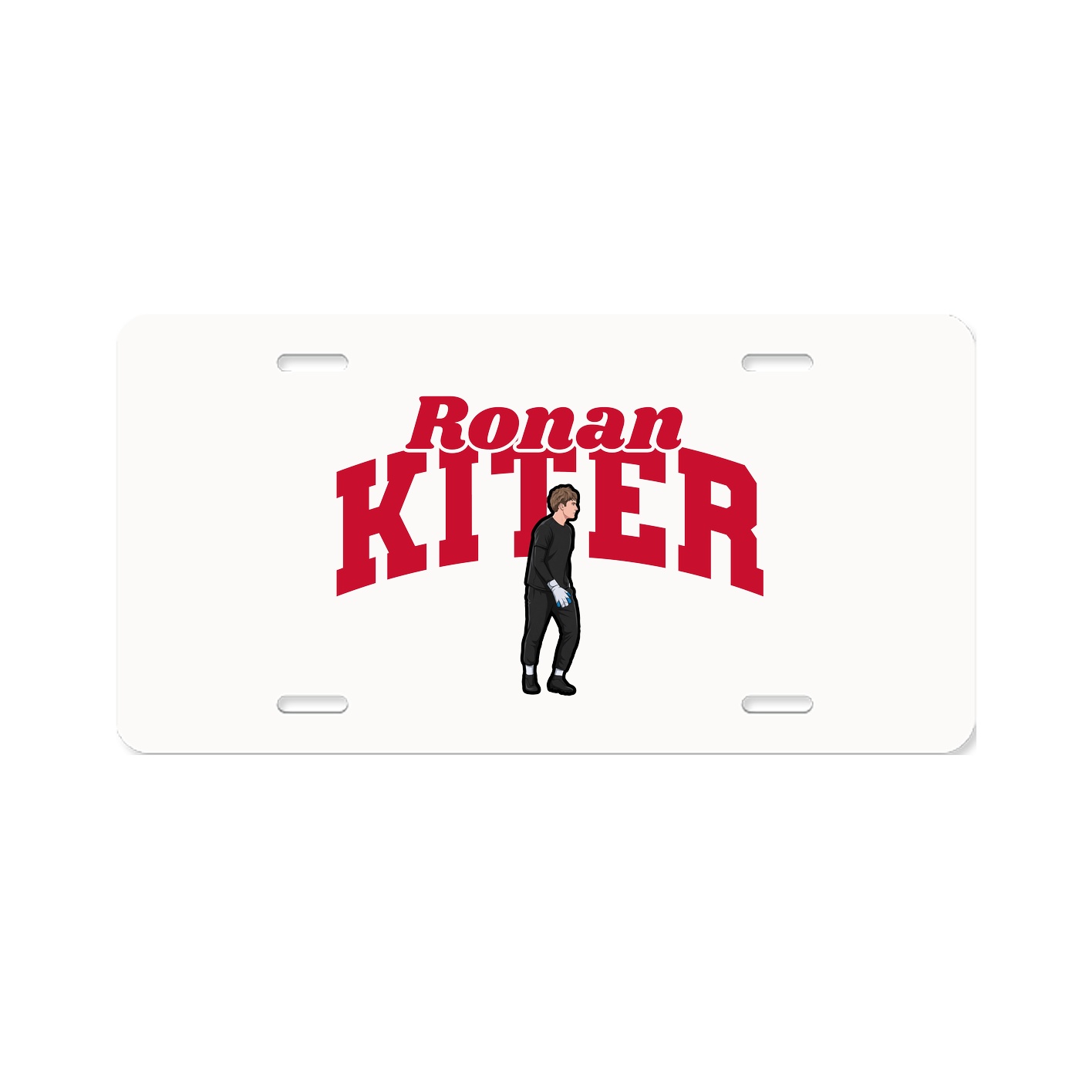 License Plate — Signature Arch in Classic