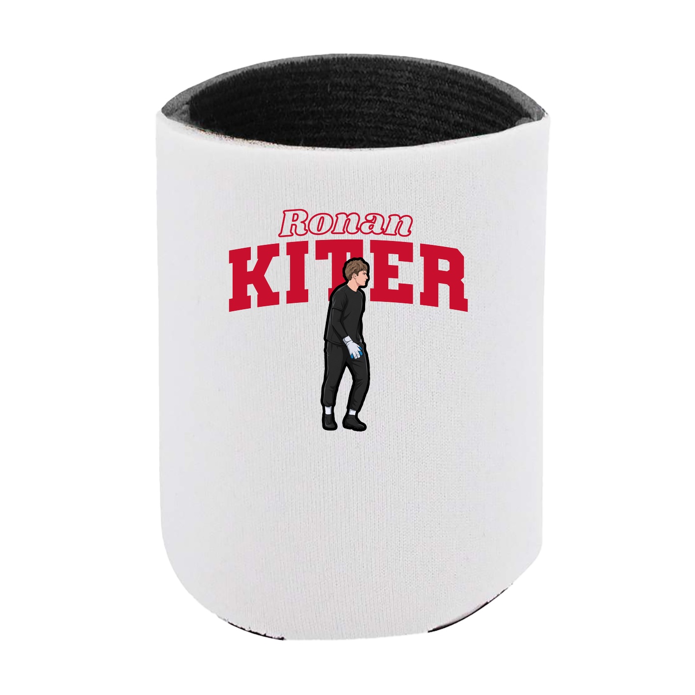 Can Holder — Name Arch in White