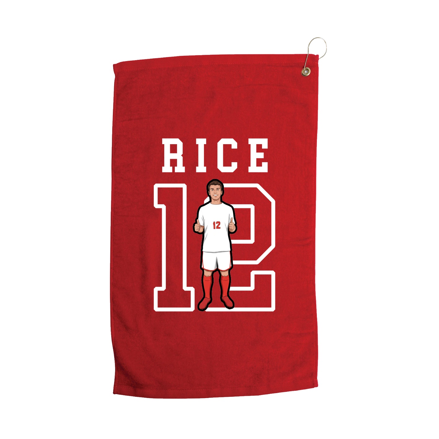 Golf Towel — Shirsey in Red