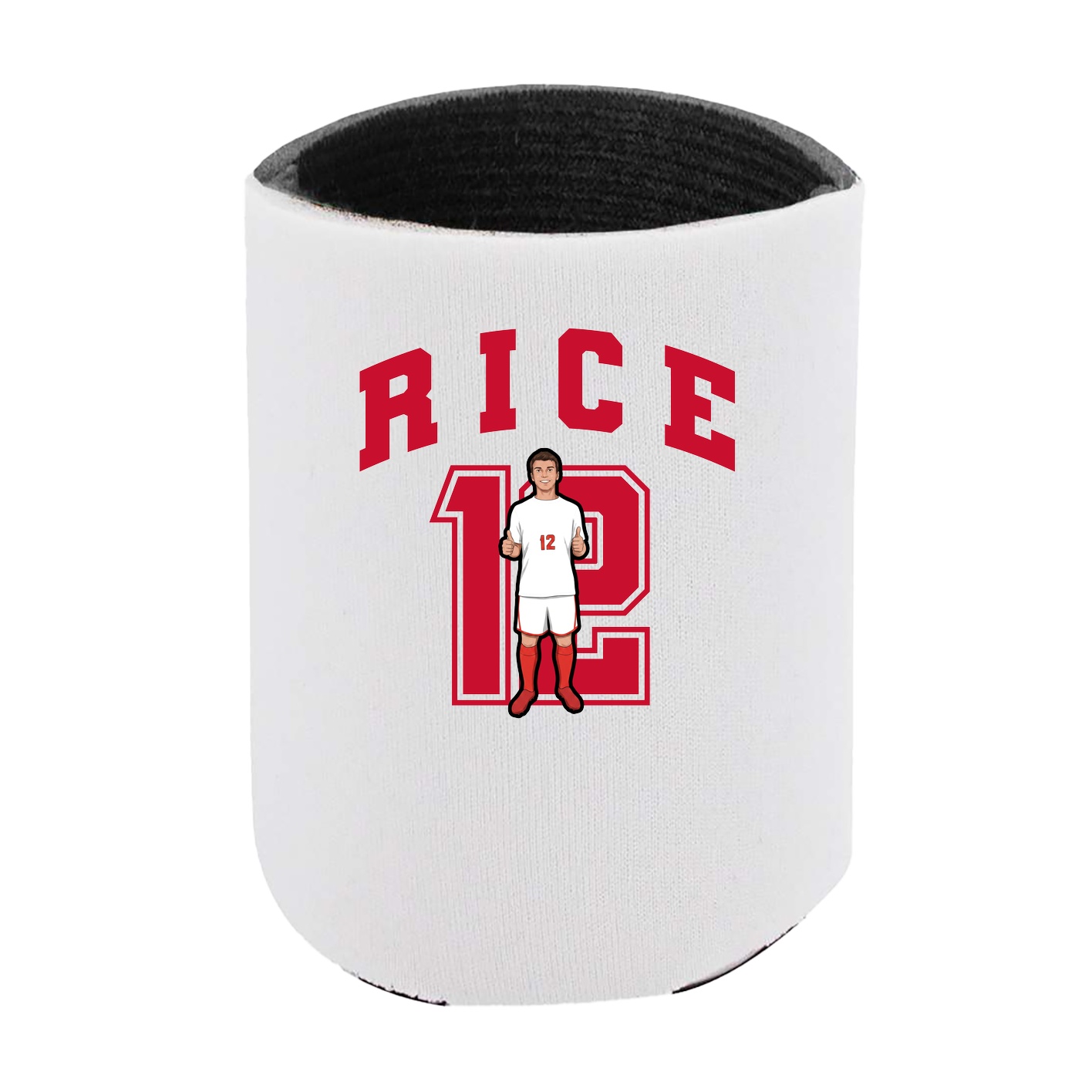 Can Holder — Number in White